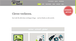 Desktop Screenshot of lostndfound.com